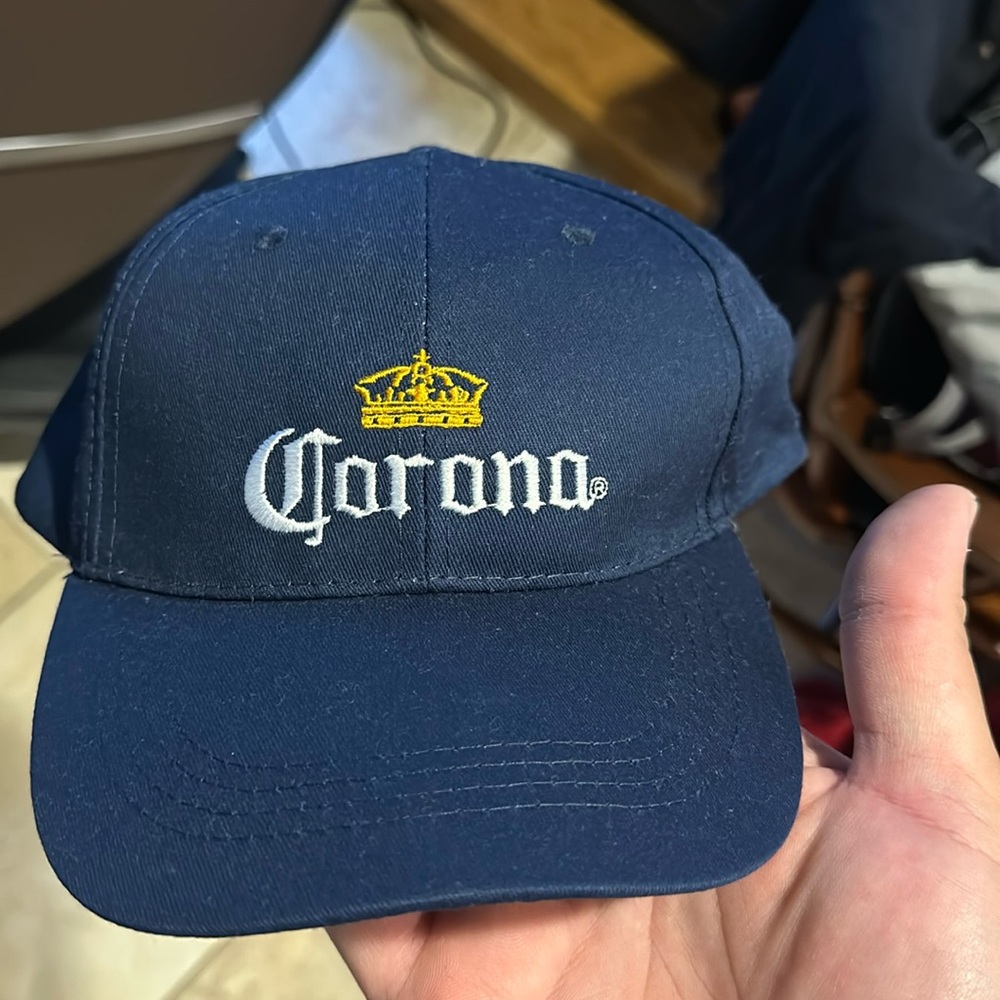 Corona velcro strap hat